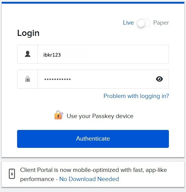 Windows Passkey in Portal